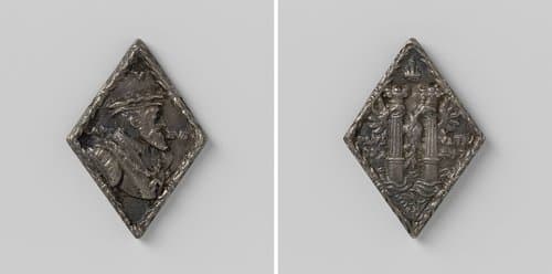 Karel V, Duits keizer by Hans Reinhart (der Ältere)