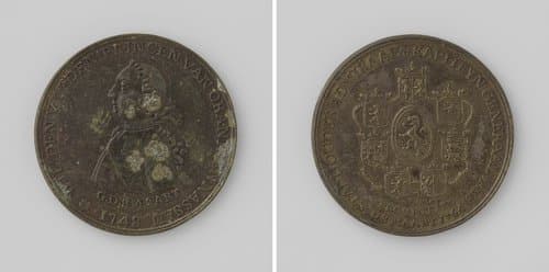 Inhuldiging van Willem V by anonymous