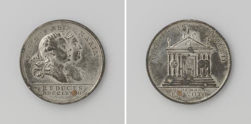 Verblijf van Paul Petrowitz en Maria Fjodorovna, grootvorsten van Rusland te Berlijn by Abraham Abramson