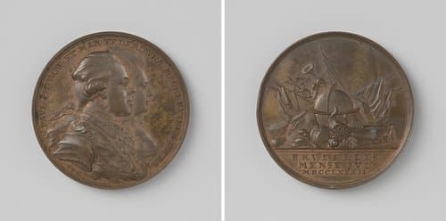 Verblijf van Paul Petrowitz en Maria Fjodorovna by Theodorus Victor van Berckel