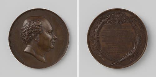 Overlijden van Goswin Joseph Augustin baron de Stassart by Leopold Wiener