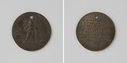 Eerste vrede van Parijs tussen Frankrijk en de geallieerden