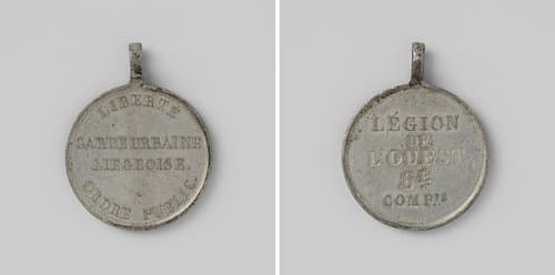 Burgerwacht van Luik, Legion de l'Ouest, 6de Compagnie by anonymous