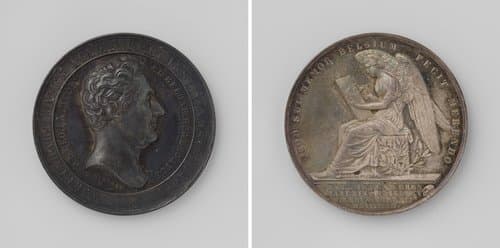 Overlijden van Anton Reinhard Falck, afgezant van de koning der Nederlanden in België by Jacob Wiener