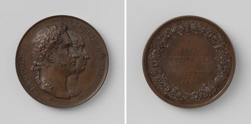 Bezoek van Victoria by Adolphe Jouvenel