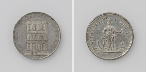 Oprichting van het Collegie Zeemanshoop te Amsterdam by Benjamin Wolff junior