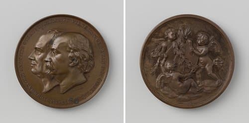 Jan Willem en Nicolaas Pieneman by Samuel Cohen Elion