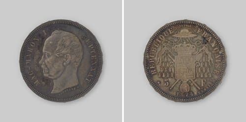 Vijf francs van maarschalk MacMahon by F. Napoleon