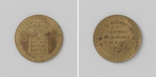 Zitting van de Societe Royale de Numismatique de Belgique by anonymous