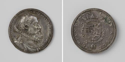 Karel Filips van Croy, markgraaf van Hoorne by Jacques Jonghelinck