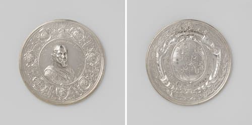 Maurits, prins van Oranje-Nassau by Jacob van Bylaer