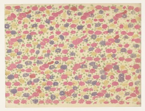 Strooipatroon van bloemen by anonymous
