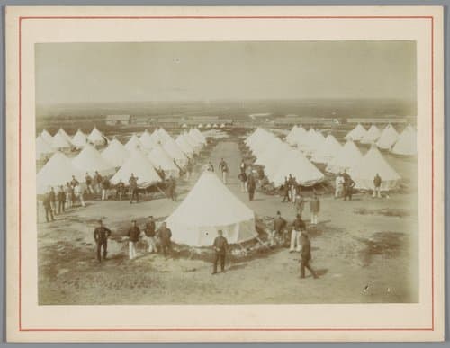 Legerplaats bij Oldebroek by Karel Alexander Enklaar