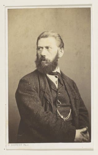 L'École d'Anvers. Portraits biographies cartes de visite. Collection Dupont by Joseph Dupont