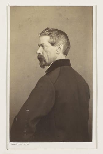 Portret van de beeldhouwer Jean-Joseph-François van Hool by Joseph Dupont
