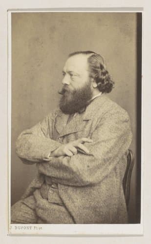L'École d'Anvers. Portraits biographies cartes de visite. Collection Dupont by Joseph Dupont