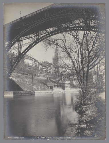 Kirchenfeldbrücke over de Aare in Bern