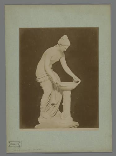 Museo Vaticano. Danaide. (Scultura Antica) by Fratelli Alinari