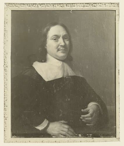 Portret van een man by anonymous