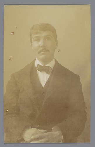 Portret van de kunstenaar Rik Wouters by anonymous