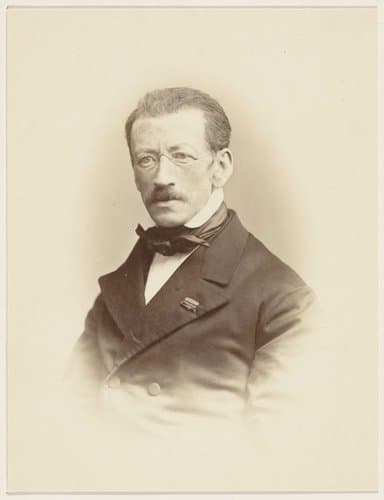 Portret van A.W. Berlijn by anonymous
