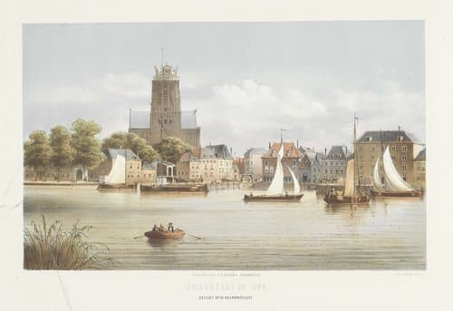 Gezicht op de Vuilpoortszijde