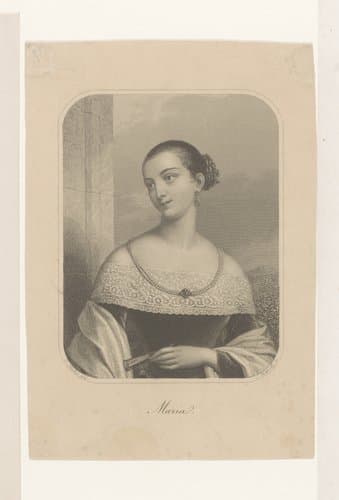 Portret van een onbekende vrouw