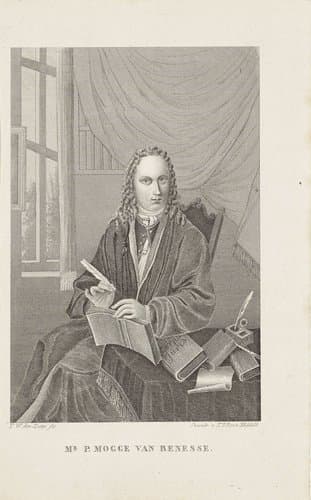 Portret van burgemeester Pieter Mogge