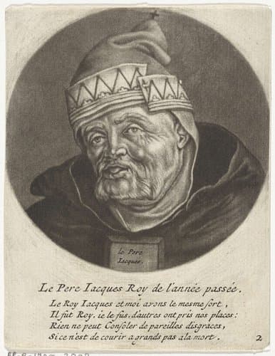 Karikaturen op de Franse geestelijkheid onder Lodewijk XIV, (A) by Jacob Gole