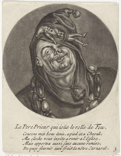 Le Pere Prieur qui ioue le rolle de Fou by Jacob Gole