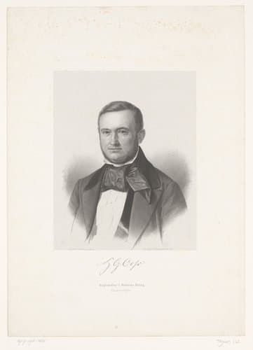 Portret van een onbekende man by Isaac Wilhelm Tegner