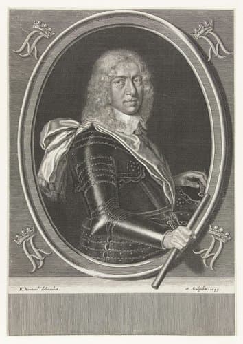 Portret van Louis de Bourbon-Vendôme hertog van Mercoeur by Robert Nanteuil