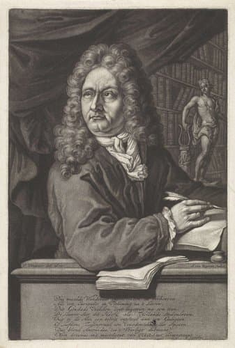 Portret van Jan van Hoogstraten by Andries van Buysen (Sr.)