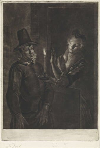 Vryagie van Reinier Adriaansz. by Saartje Jansz by Abraham Delfos