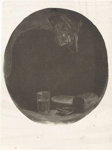 Lachende boer by Jacob Gole