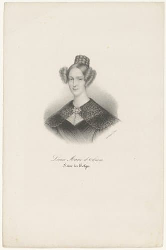 Portret van Louise Marie van Orléans by anonymous