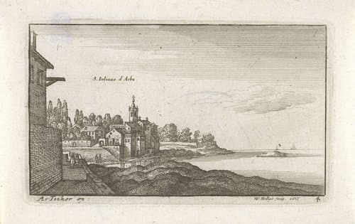 Italiaanse landschappen by Wenceslaus Hollar