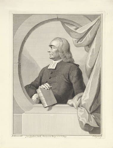 Portret van Jan Gysbert Moll by Pieter Tanjé