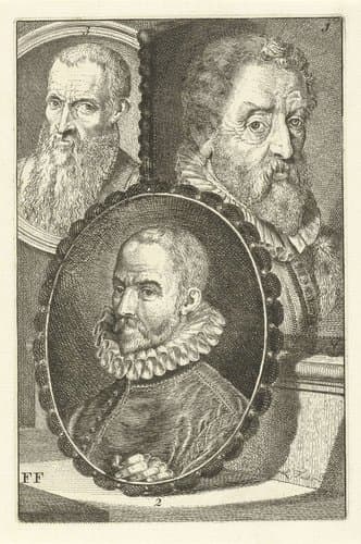 Portretten van Maerten de Vos by Jan l'Admiral