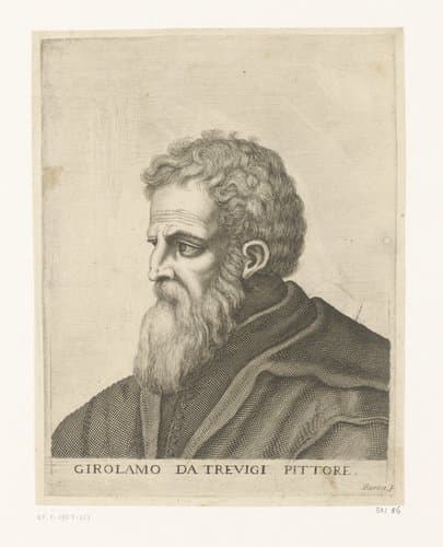 Portret van Girolamo da Treviso by Jean Baron