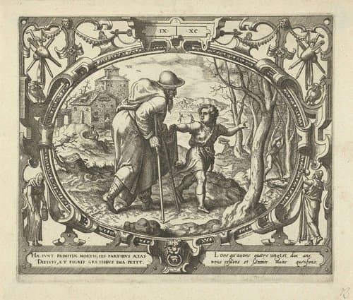 Tien leeftijden van de mens by Gerard van Groeningen