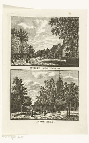 Aagte kerk by Carel Frederik Bendorp (I)