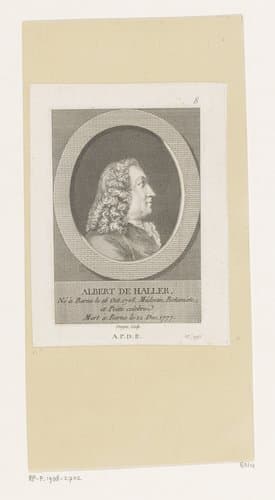Albert de Haller by Dorgez