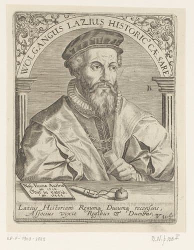 Wolganus Lazius historic' caesare' by Robert Boissard
