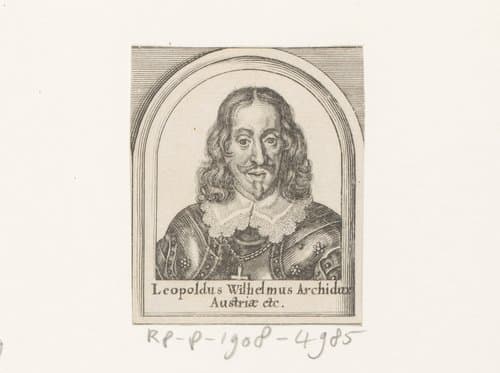 Leopoldus Wilhelmus Archidux Austria etc. by Matthäus Merian (I)