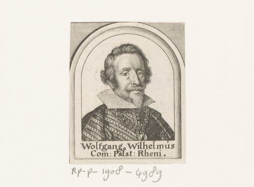 Portret van Wolfgang Willem van de Palts-Neuburg by Matthäus Merian (I)