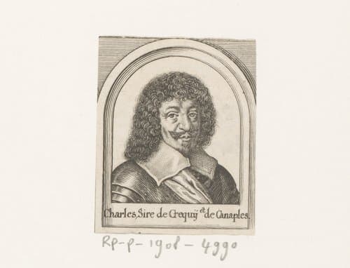 Portret van Karel I van Blanchefort by Matthäus Merian (I)