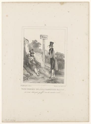 Fantaisies par Charlet 1832 by Nicolas Toussaint Charlet