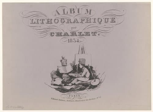 Album lithographique par Charlet 1834 by Nicolas Toussaint Charlet