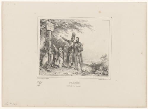 Grens van Frankrijk by Nicolas Toussaint Charlet